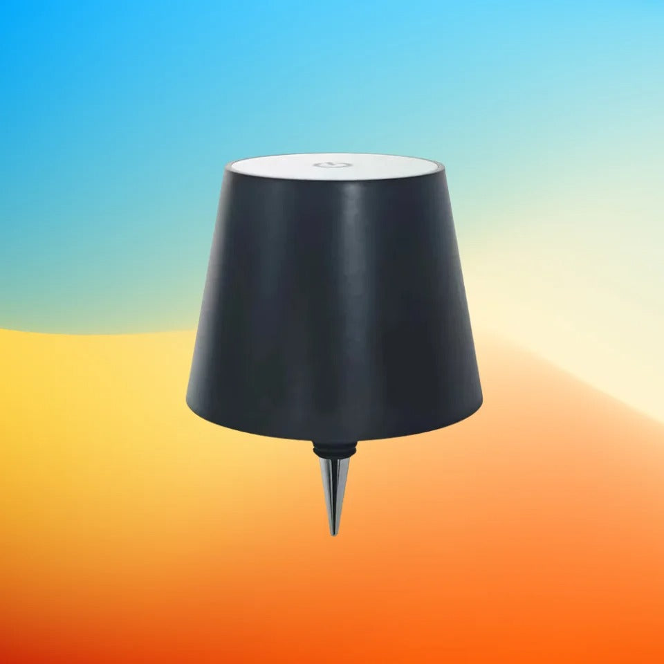 Luxury Bottle-Mounted Touch Lamp